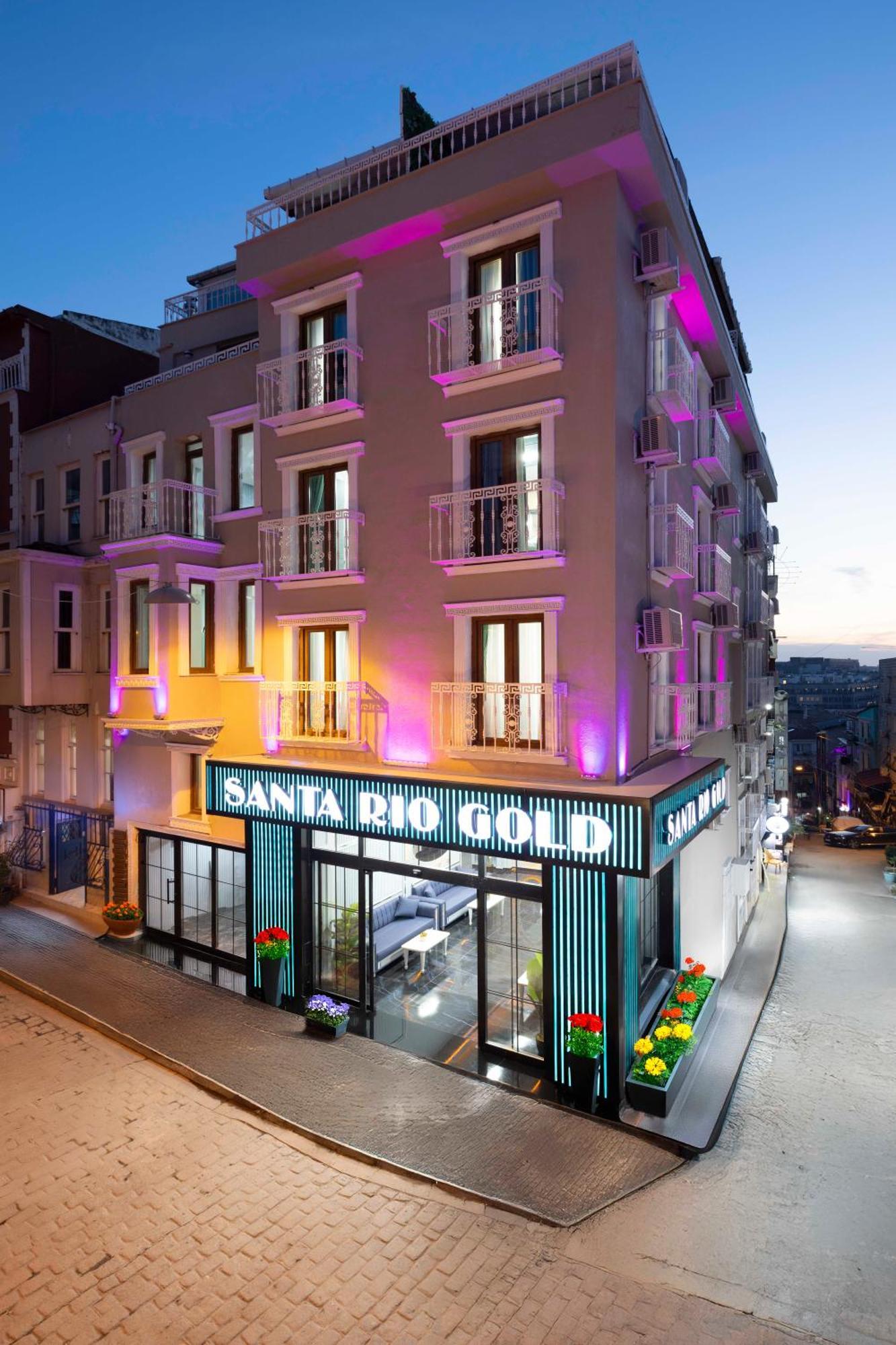 Santa Rio Gold Taxim Hotel 이스탄불 외부 사진