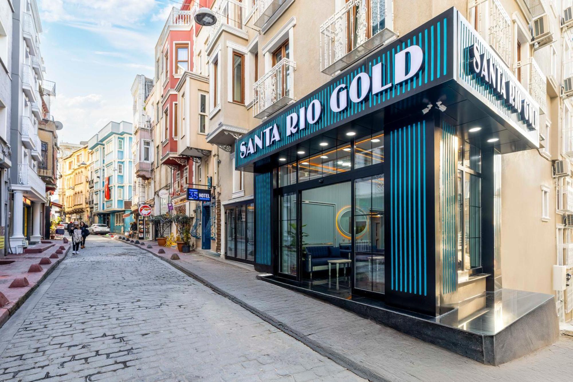 Santa Rio Gold Taxim Hotel 이스탄불 외부 사진